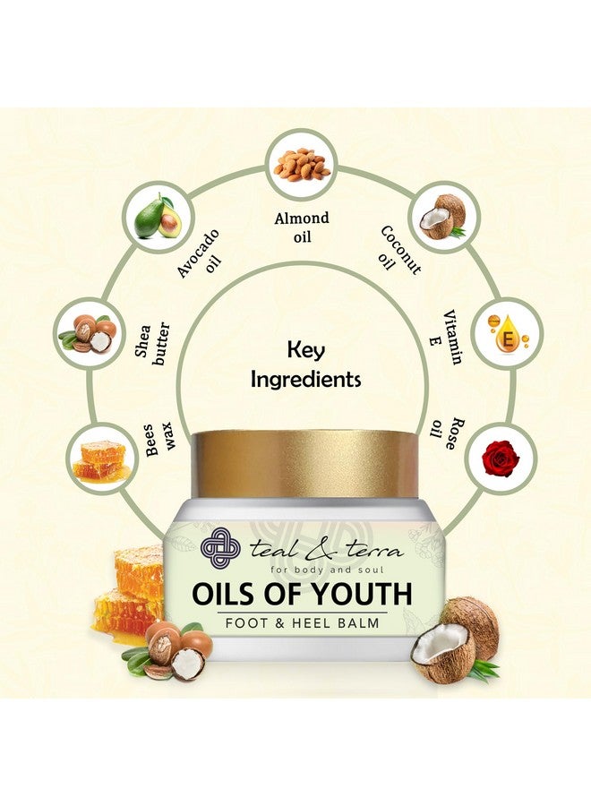 Teal & Terra Foot & Heel Repair Balm 30G With Benifits Of Beeswax Shea Butter & Almond Oil Cure And Moisturizes The Rough Dry And Cracked Heel And Feet - Image 2