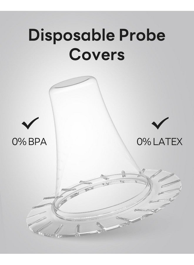 femometer 100 Counts Ear Thermometer Probe Covers, Refill Caps, Lens Filters, BPA Free and Disposable Ear Thermometer Cover Caps - Image 2