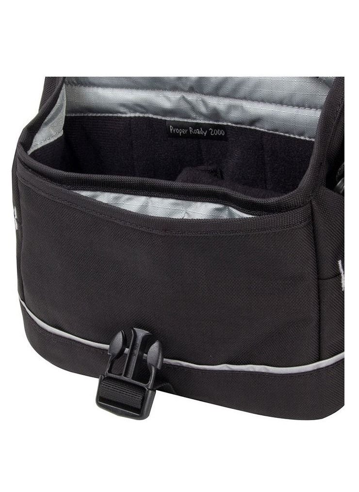 Crumpler - Crumpler PRY2000-001 Proper Roady Camera Sling Bag 2000 Black Fits Bridge or Semi-professional SLR with mid-size zoom lens - Image 1