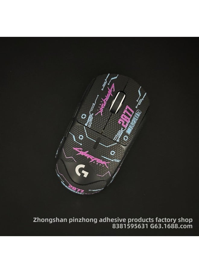 Generic - Anti-slip Mouse Stickers Logitech GPW One Or Two Generation GPROX Special All-inclusive Sweat-absorbent Anti-sweat Hand Stickers Lizard Skin-Color:gpw Second Generation ] - Image 1