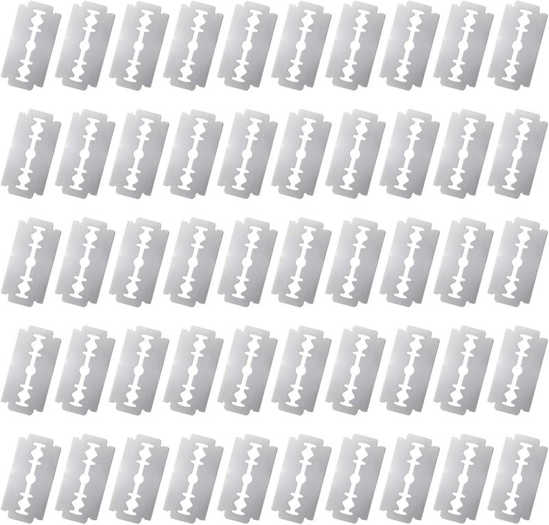 Pretwad 50 PCS Bread Lame Blades Refill - Surgical Grade Stainless Steel Bread Scoring Blades for Sourdough Baking, Ultra Sharp Replacement Razor Blade, French Dough Bread Lame Razors Knife for Sourdough Bake - Image 1