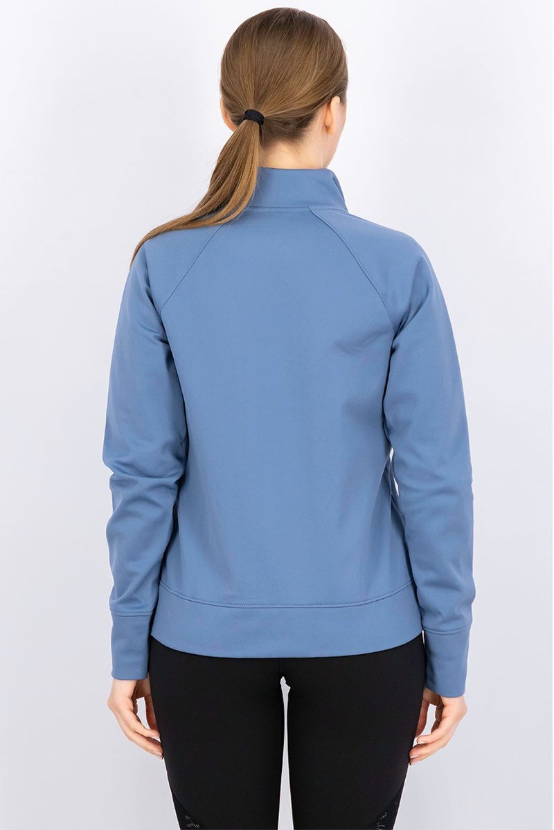 UNDER ARMOUR Women Regular Fit Recover Training Jacket, Blue - Image 4
