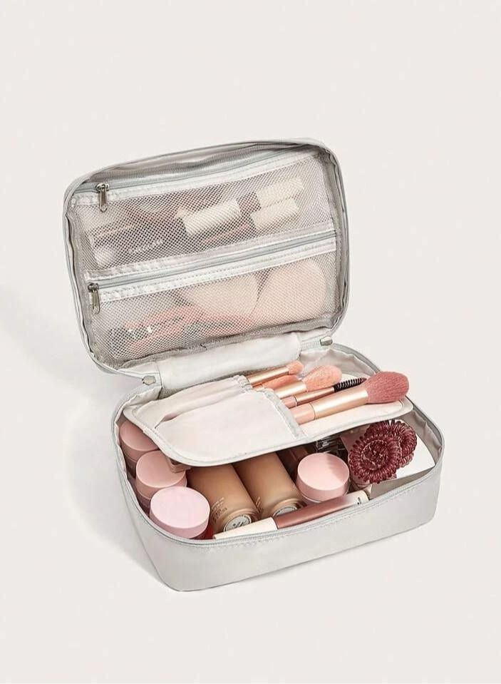 Generic Makeup Oganizer Bag Gray  - Image 1