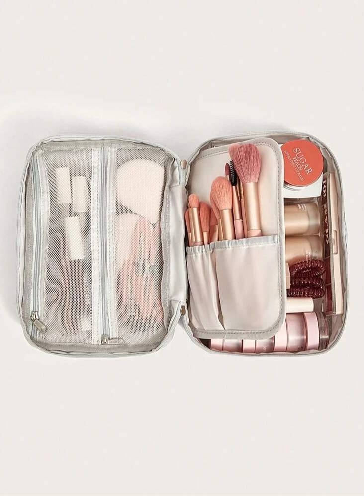 Generic Makeup Oganizer Bag Gray  - Image 2