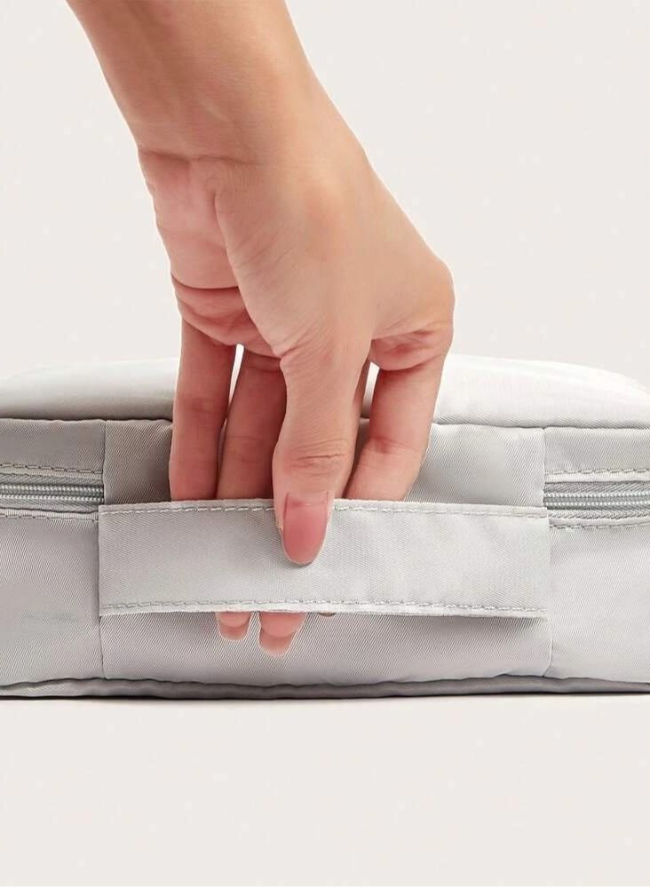 Generic Makeup Oganizer Bag Gray  - Image 4