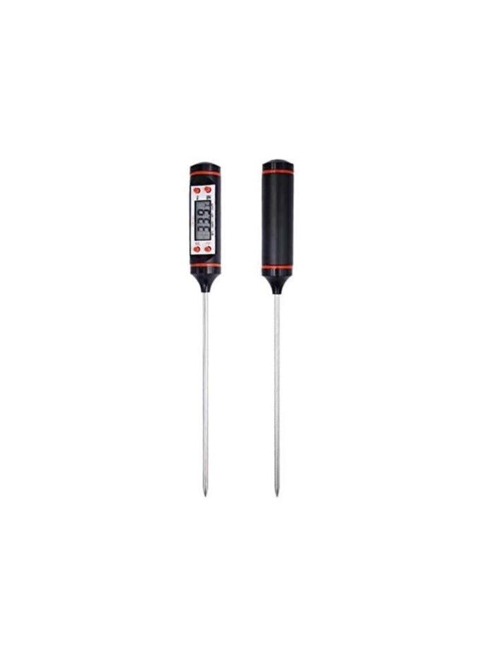 Digital Food Temperature Thermometer Black - Image 1