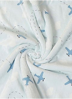 Status Contract Baby Microfiber Super Soft Kids Baby Blanket, Planes, 80 X 120 Cm  - Image 3