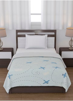 Status Contract Baby Microfiber Super Soft Kids Baby Blanket, Planes, 80 X 120 Cm  - Image 1