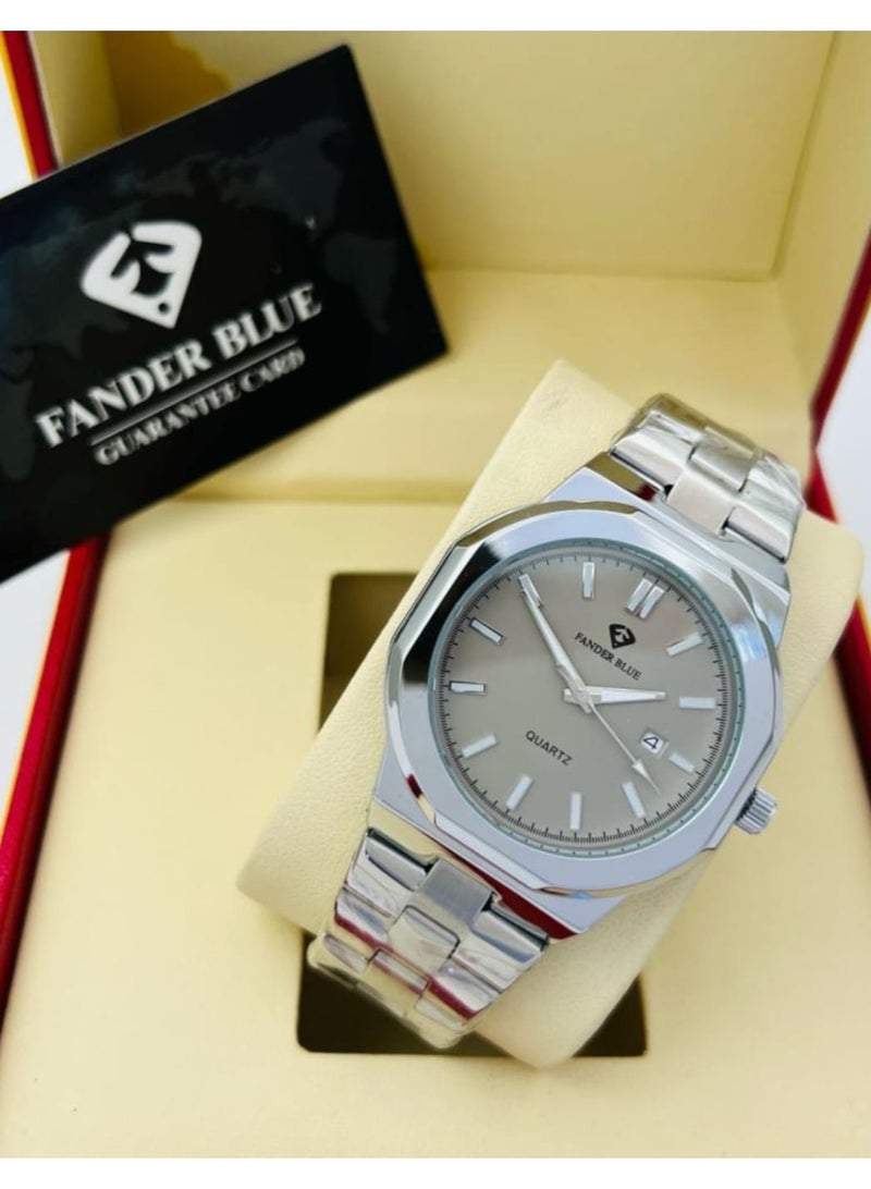FANDER BLUE A stylish men's watch with a classic, luxurious design, adding a touch of elegance to the wrist.