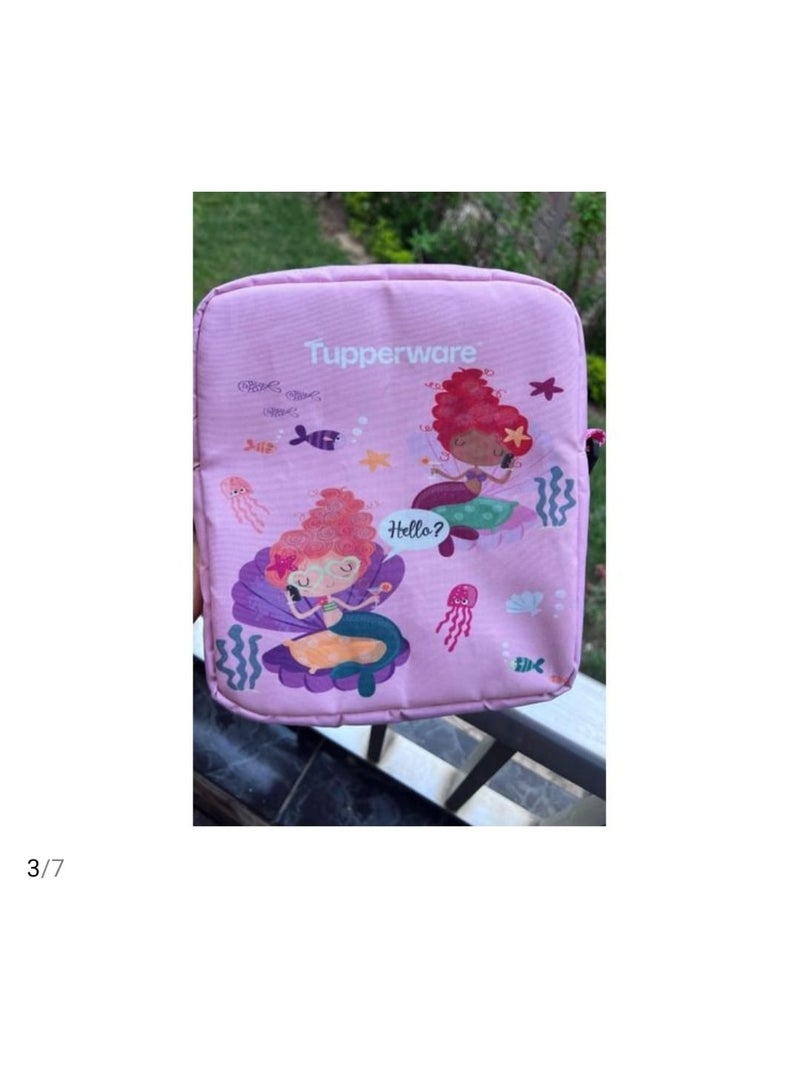 Tupperware Lunch bag + lunch Box Tupperware With Foldable Divider - Image 2