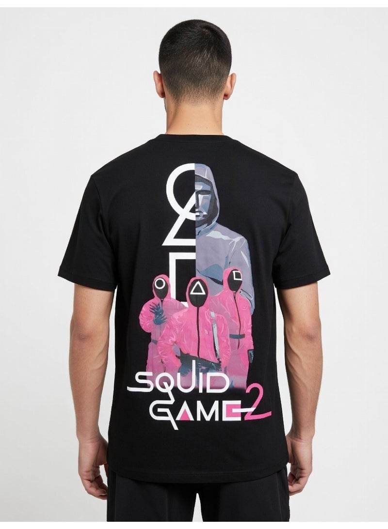 squid game MENS T-SHIRT-RELAXED  BOXY  FIT‬ - Image 4