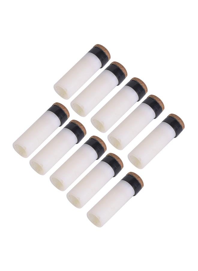 Thoraya 10PCS Snooker Pool Cue Pole Tip Billiards Rod Stick Replacement Parts Repair Tool Supplies Accessories10mm  - Image 3