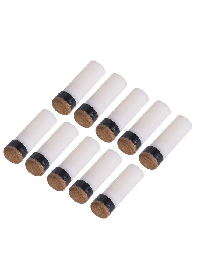 Thoraya 10PCS Snooker Pool Cue Pole Tip Billiards Rod Stick Replacement Parts Repair Tool Supplies Accessories10mm  - Image 2