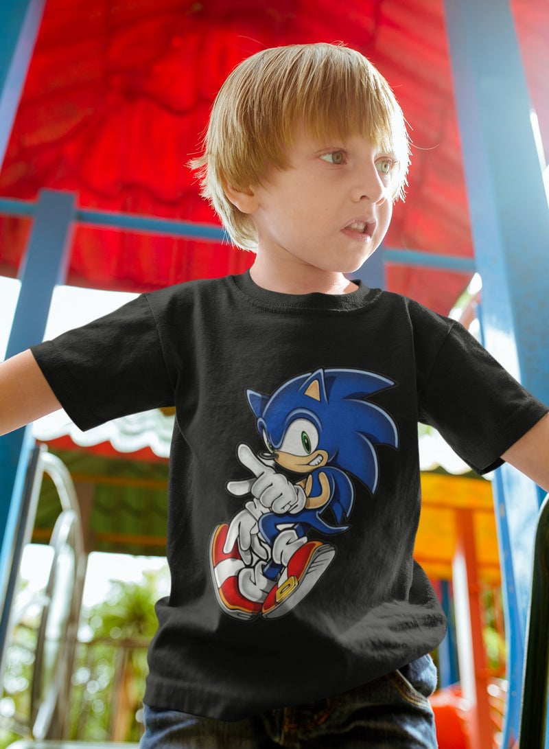 ZOOM Sonic New Graphic Design Kids T-Shirt Collection