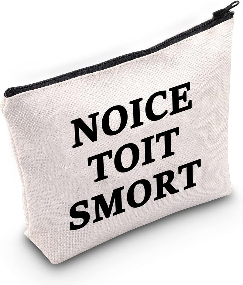 LEVLO Funny Brooklyn Nine Lovers Gifts Noice Toit Smort Makeup Bags Jake Brooklyn Gifts (Noice Toit Smort)