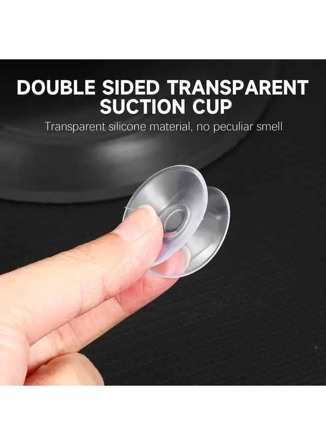 30pcs Heavy Duty Clear Silicone Double Sided Suction Cups Strong Adhesive No Residue Removable Pads - Image 4