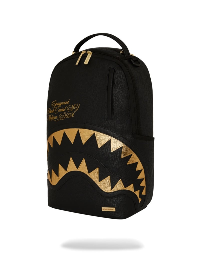 SPRAYGROUND SHARK CENTRAL GOLD DLXSV BACKPACK  - Image 5