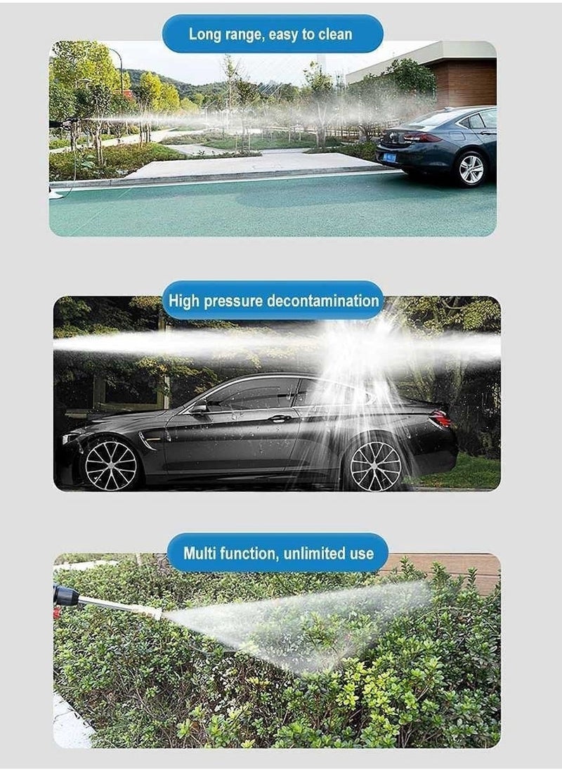 BGM 48V Cordless Portable Washer Electric High Pressure Cleaner Machine 200W 30Bar Lithium Handheld Car Cleaning Device With Foam Generator Nozzle Water Pump  - Image 2