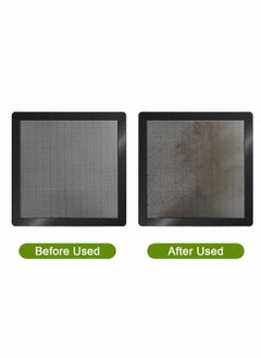 Y&D Computer Cooler Fan Dust Filter, Dustproof PVC Cover Mesh Magnetic Frame, Black Radiator Filter 5-pack (120 * 120mm)  - Image 4