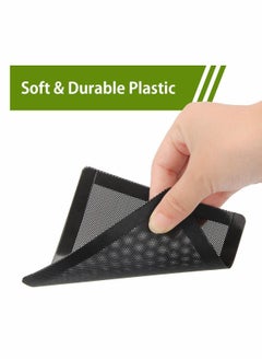 Y&D Computer Cooler Fan Dust Filter, Dustproof PVC Cover Mesh Magnetic Frame, Black Radiator Filter 5-pack (120 * 120mm)  - Image 2