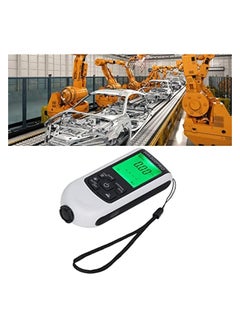 PROMASS Paint Coating Meter Resolution 1um 0~2000UM Digital Coating Thickness Indicator Battery Level Indicator White  - Image 2