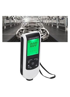 PROMASS Paint Coating Meter Resolution 1um 0~2000UM Digital Coating Thickness Indicator Battery Level Indicator White  - Image 3