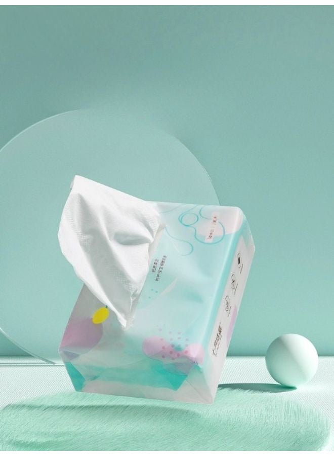Be a better mom Super Soft Baby Paper Towel Soft Tissue 3-ply Baby Paper 100 Sheets/Box Pack of 10 - Image 5