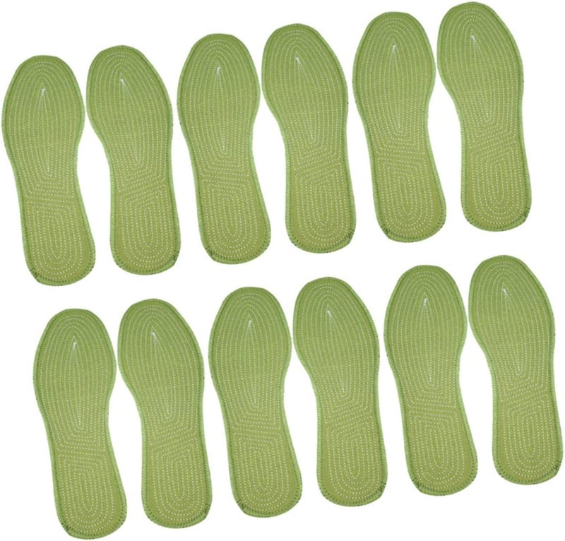 cheekyglo 20 Pairs Absorption Outdoor for Women Inserts Sports Training Pads Barefoot Running Cotton Shoes Men Shoe Cushions Comfortable Cm Extra Absorb Ergonomic Adults Soft Sweat - Image 1
