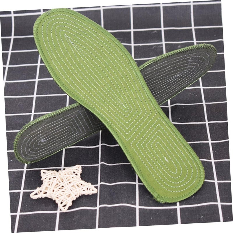 cheekyglo 20 Pairs Absorption Outdoor for Women Inserts Sports Training Pads Barefoot Running Cotton Shoes Men Shoe Cushions Comfortable Cm Extra Absorb Ergonomic Adults Soft Sweat - Image 2