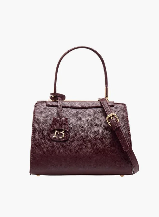 Flora Bella By Shoexpress Textured Tote Bag with Detachable Strap