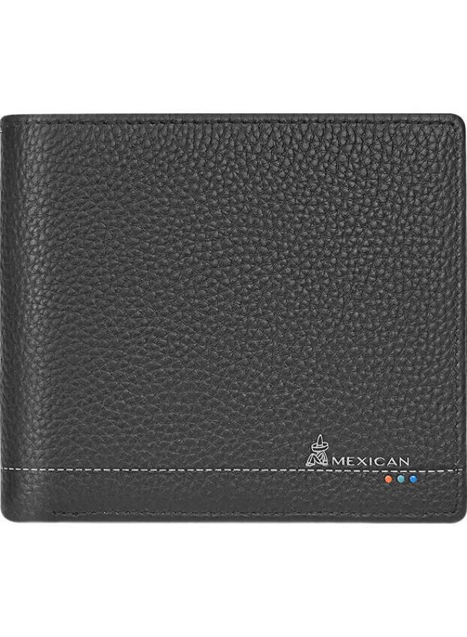 Scarecrow Wallet For Men, Genuine Top-Grain Leather, Vertical Card Slots, Fashionable Short Wallet, Multi-Card Holder, Qixi Valentine'S Day Gift - Image 3