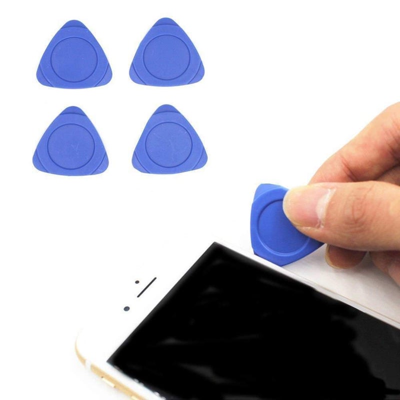 Wroughton Set of 3 Metal Openers for Mobile Phone and Gadget Repairing Supporting and Opening Tools With 1 Plastic Spudger for Mobile Screen and Battery Dissembling and 4 Blue Opener - Image 4