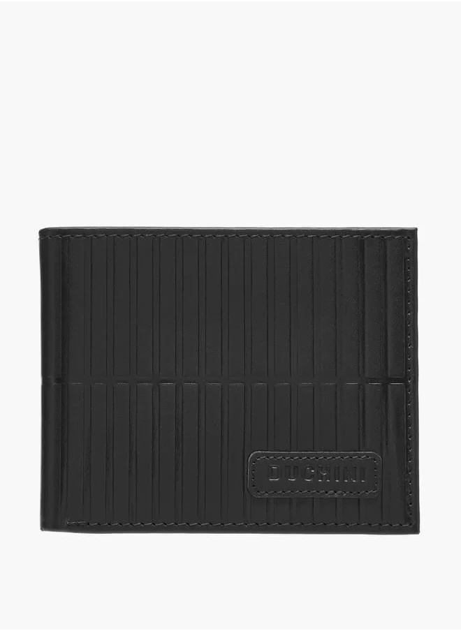 دوتشيني Men Textured Bi-Fold Wallet