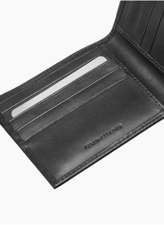 دوتشيني Men Textured Bi-Fold Wallet