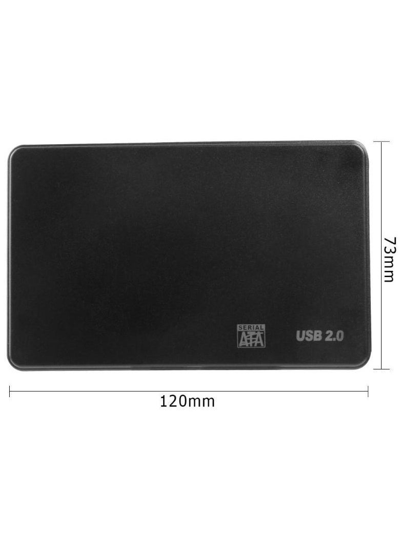 Loquat - Hard Drive Enclosure Adapter USB 2.0 to SATA External Hard Disk Case Compatible for 2.5 Inch - Image 1