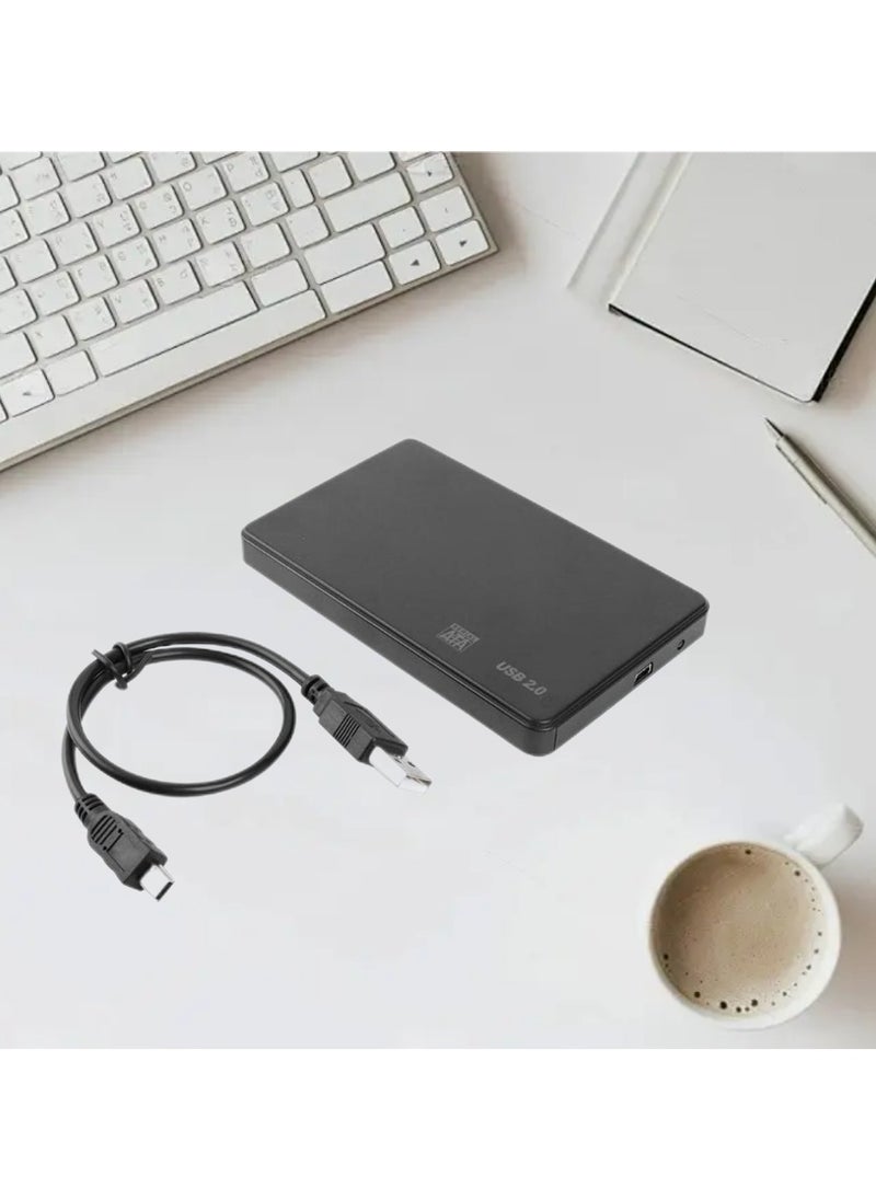 Loquat - Hard Drive Enclosure Adapter USB 2.0 to SATA External Hard Disk Case Compatible for 2.5 Inch - Image 1