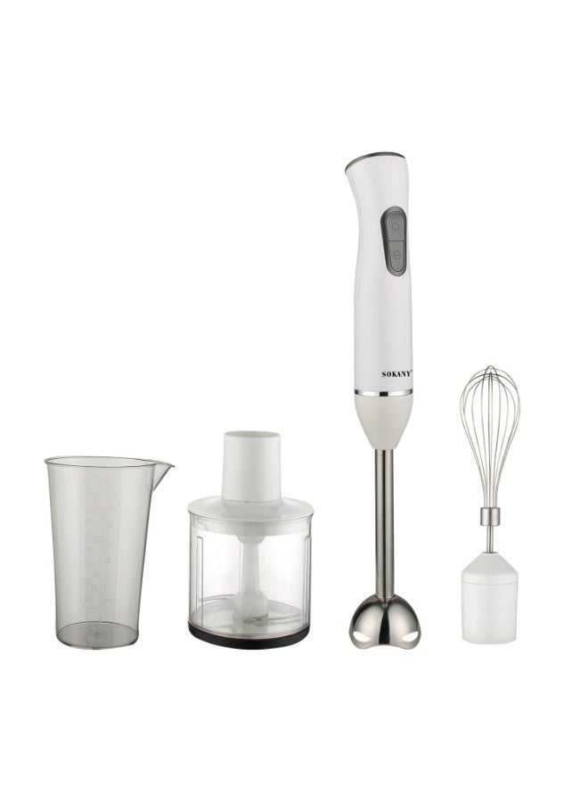 SOKANY 4-in-1 Hand Blender – Humanized Design Electric Stick Mixer with Chopper, Whisk & Blender, Multifunction Kitchen Appliance - Image 1