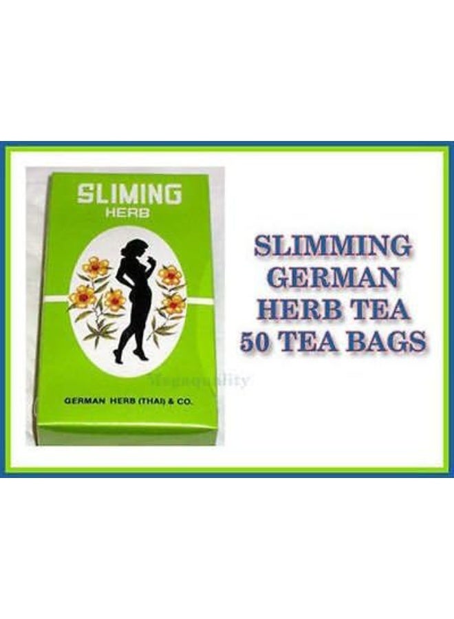 German Herb(Thai) And Co. Slimming Diet Fast Slim Detox Lose Weight 50 Tea Bag - Image 3