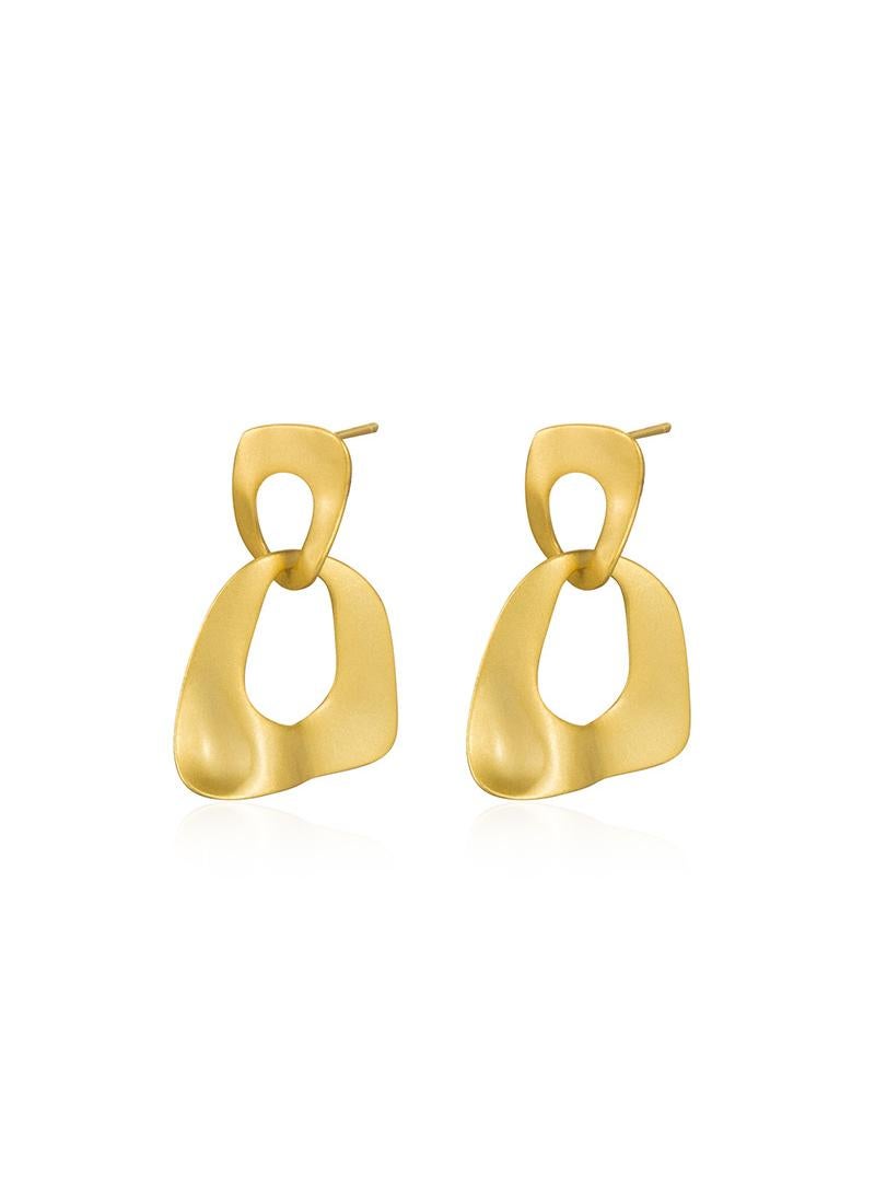 Y&D 18K Gold Earrings For Women - Image 1