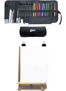 Glance Sketchbook A5 120 gr 50 Sheets Adel Sketch Drawing Set 
