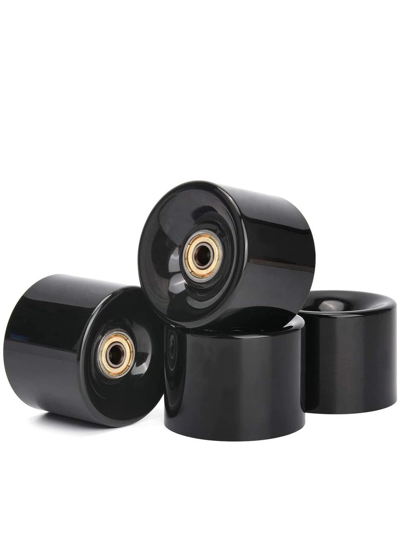 Generic 60x45MM 78A Skateboard Wheels With Bearings 4PCS With T-Tool, Black  - Image 2
