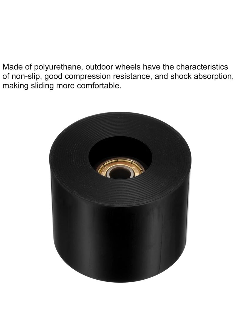 Generic 60x45MM 78A Skateboard Wheels With Bearings 4PCS With T-Tool, Black  - Image 5