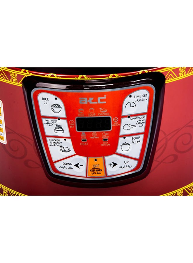 ايه تي سي قدر ضغط بوظيفة الطهي البطيء 10 L H-APS3610L متعدد الألوان - Image 2