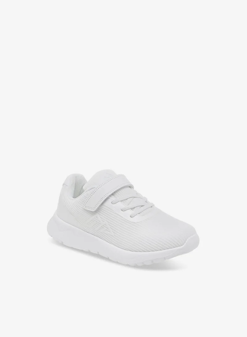 Oaklan by Shoexpress Girls Logo Detail Sports Shoes with Hook and Loop Closure