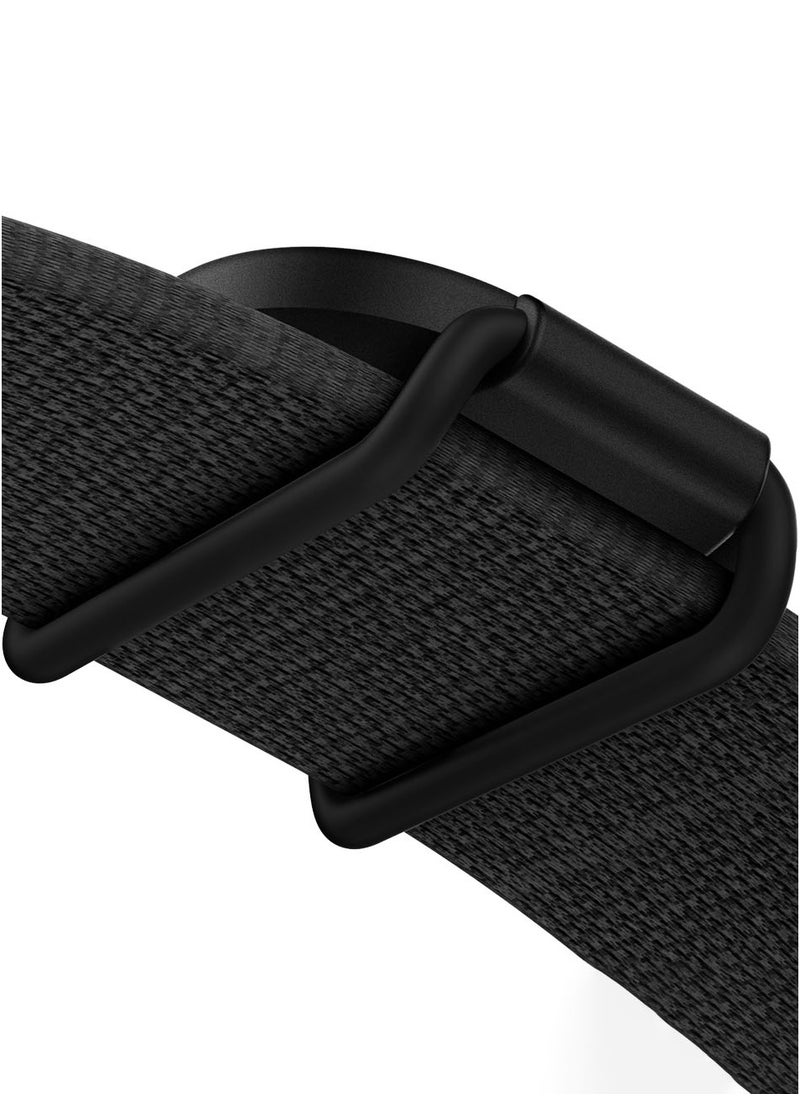 ComforTag Apple Airtag Case Cover Holder for Dog Cat Pets Collar Loop - Black
