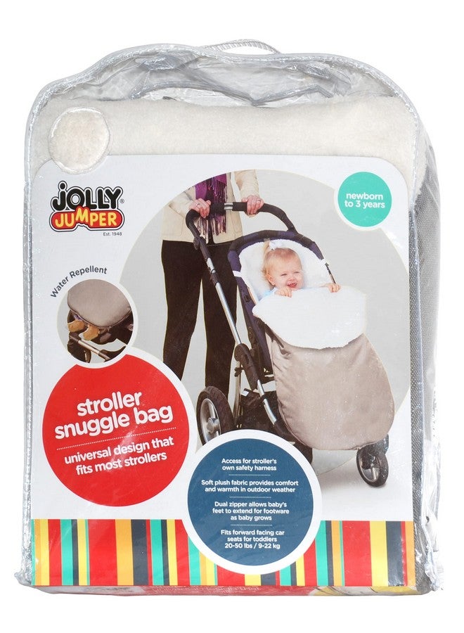 Jolly Jumper Water Resistant Snuggle Bag Stroller - Grey - Image 4