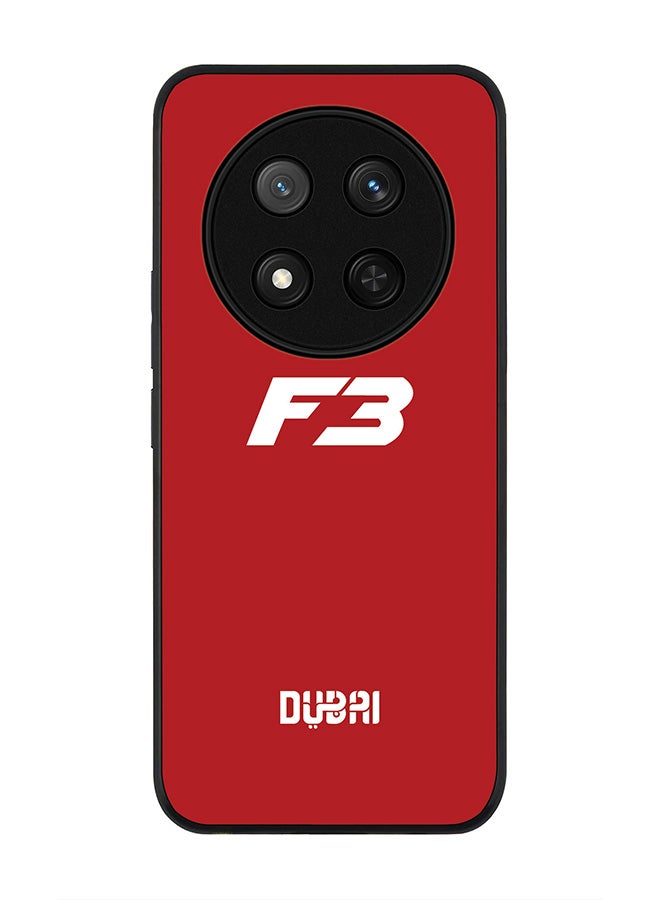 Stylizedd For Honor X9c / Honor Magic7 Lite 5G Case,Slim fit Camera Protection, Shockproof Thin Phone cover  -  Faz3 Dubai Red - Image 1