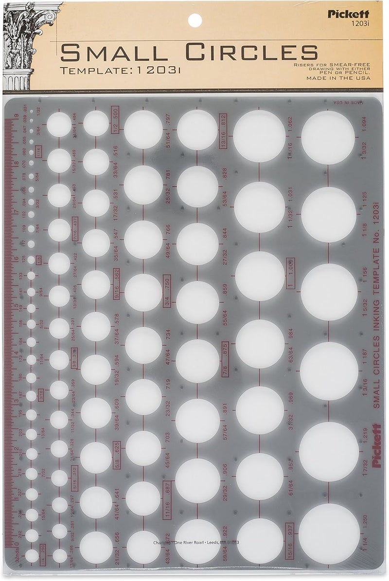 Small Circles Template (1203I)