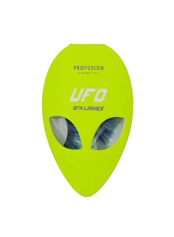 Profusion Cosmetics UFO SFX Glow In The Dark Lashes, Get Galactic Glam and Illuminate Your Look with Premium Makeup Tools, Shine Bright in the Dark and Raise Your Style - Image 3