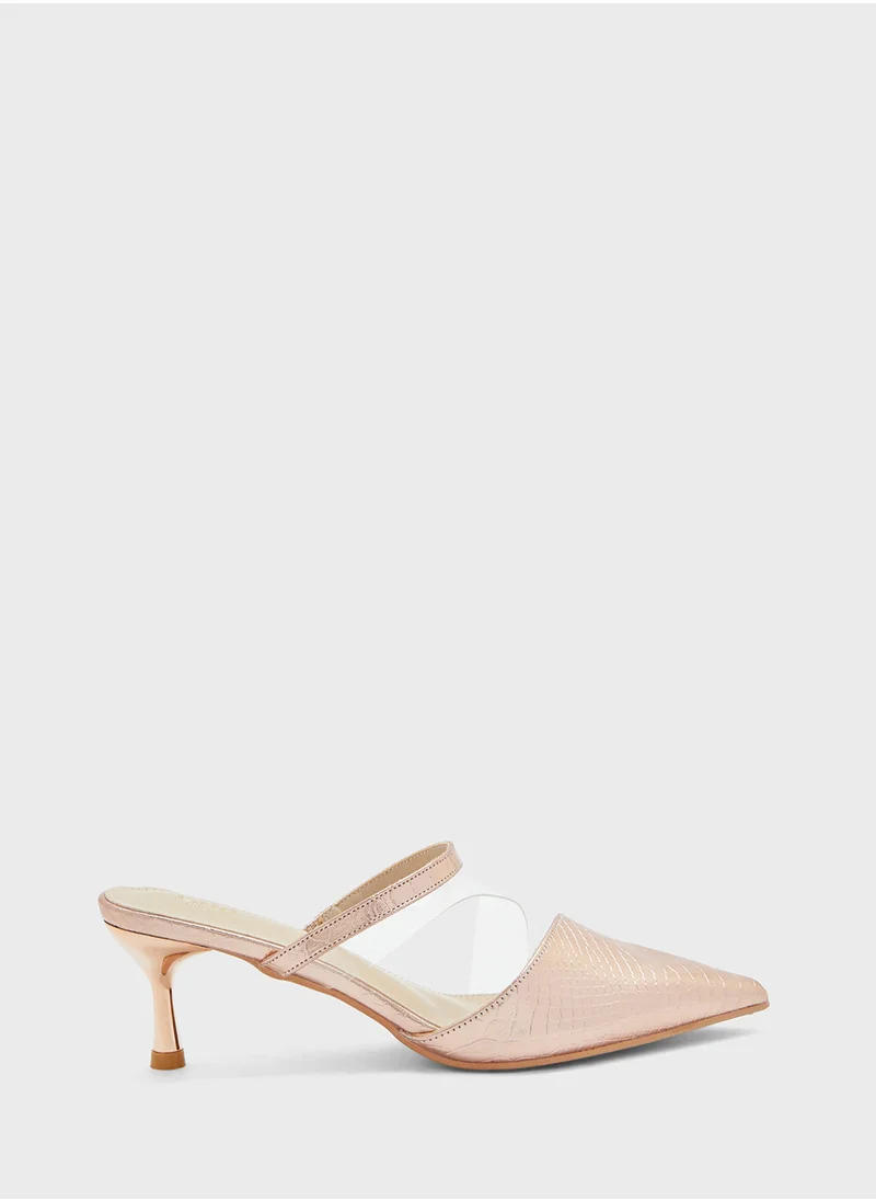 ELLA Essential Low Heel Mule